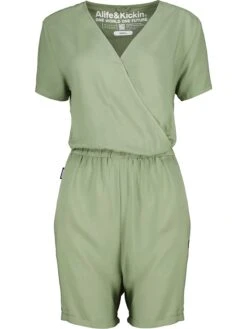 Jumpsuit "Hella" In Grün -Triumph Verkäufe alife and kickin jumpsuit hella in grun 5