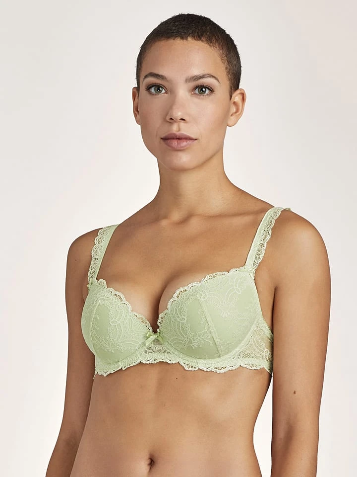 Aubade Push-up-BH "Danse Des Sens" In Hellgrün 1 Aubade Push-up-BH "Danse Des Sens" In Hellgrün