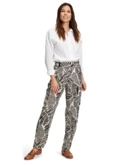 Betty Barclay Hose In Schwarz/ Beige -Triumph Verkäufe betty barclay hose in schwarz beige 4