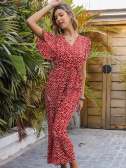 Jumpsuit In Rot -Triumph Verkäufe coconut sunwear jumpsuit in rot 4