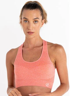 Dare 2b Sport-BH "Don't Sweat It" In Koralle - Medium