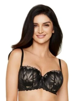 Push-Up-BH "Moon" In Schwarz