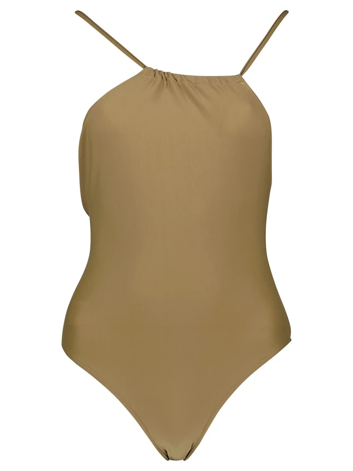 Badeanzug In Olive 1 Badeanzug In Olive