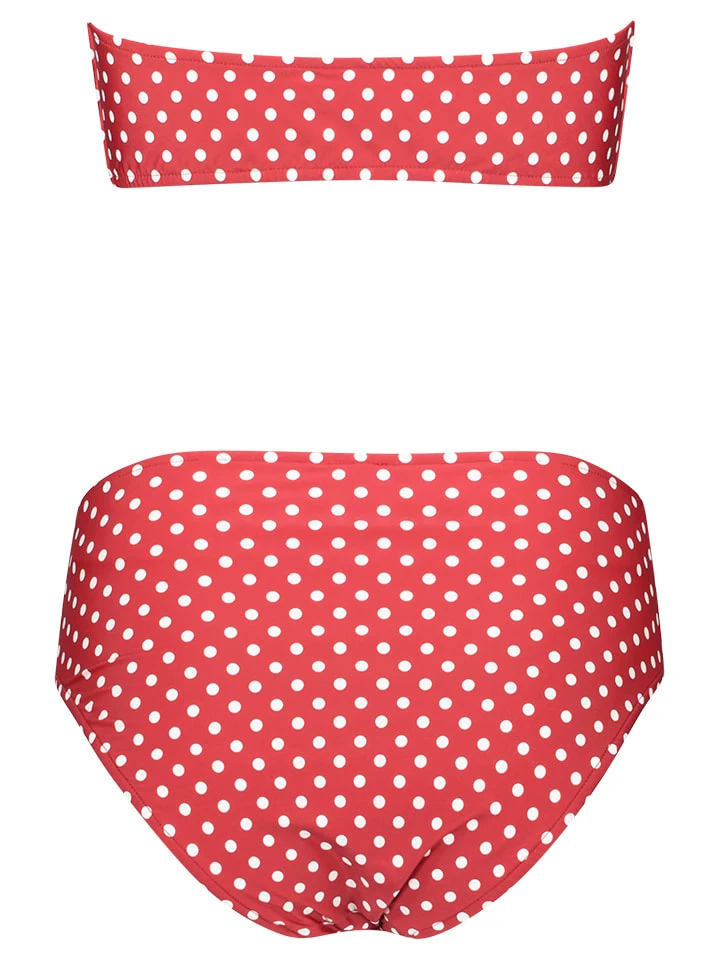 Bikini In Rot/ Weiß 2 Bikini In Rot/ Weiß – Bild 2