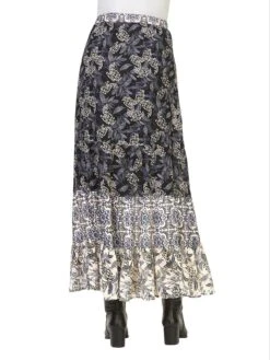 Heine Rock In Blau/ Beige -Triumph Verkäufe heine rock in blau beige 2