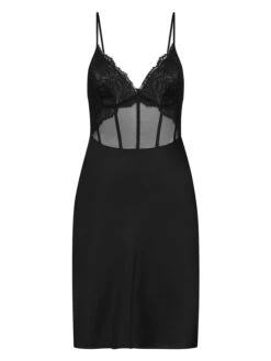 Negligé In Schwarz -Triumph Verkäufe hunkemoller neglige in schwarz 3
