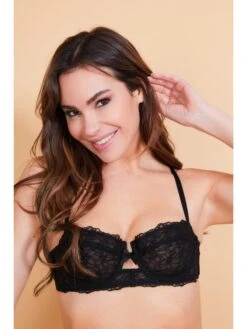 Schalen-BH "Clery" In Schwarz