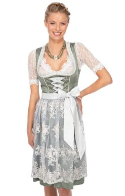 Midi Dirndl 2tlg. 60cm KATHLEEN Grün -Triumph Verkäufe kruger dirndl midi dirndl 2tlg 60cm kathleen grun 7