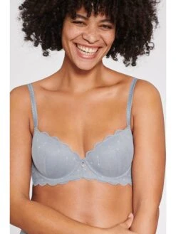 Naturana Bügel-BH In Hellblau