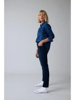 OPUS Jeans "Liandra" - Slim Fit - In Dunkelblau -Triumph Verkäufe opus jeans liandra slim fit in dunkelblau 2