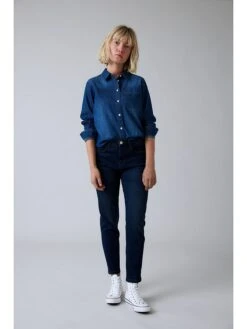 OPUS Jeans "Liandra" - Slim Fit - In Dunkelblau