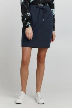 OXMO Bleistiftrock In Grau