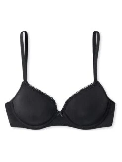 Schiesser Push-Up BH In Schwarz