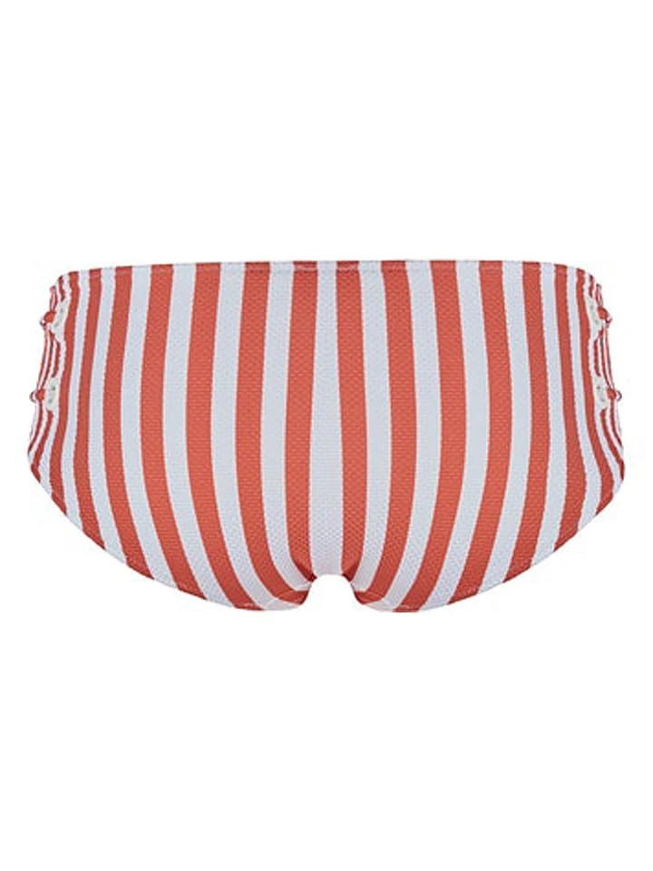 Skiny Bikini-Hose In Orange/ Weiß 2 Skiny Bikini-Hose In Orange/ Weiß – Bild 2