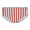 Skiny Bikini-Hose In Orange/ Weiß