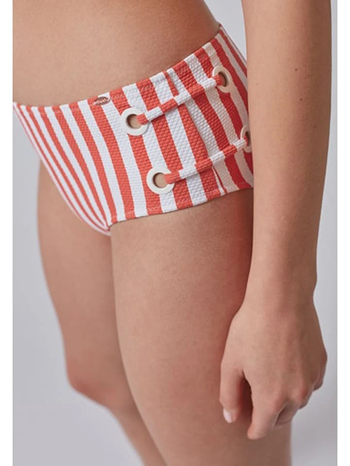 Skiny Bikini-Hose In Orange/ Weiß 5 Skiny Bikini-Hose In Orange/ Weiß – Bild 5