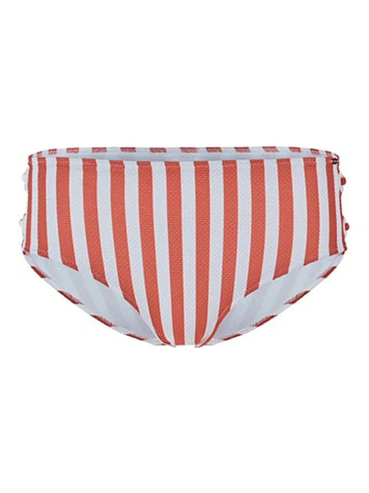 Skiny Bikini-Hose In Orange/ Weiß 1 Skiny Bikini-Hose In Orange/ Weiß