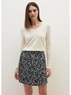 Stefanel Rock In Petrol/ Weiß