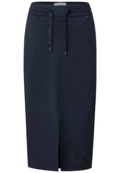STREET ONE Midi Rock In Unifarbe Deep Blue