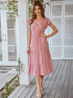 Kleid In Rosa