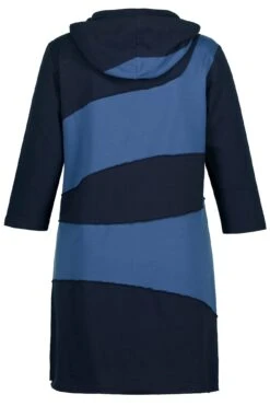 Ulla Popken Sweatkleid Offenkantig A-Linie Kapuze In Grün -Triumph Verkäufe ulla popken sweatkleid offenkantig a linie kapuze in grun 2