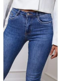 Jeans "Charly" - Skinny Fit - In Blau 8 Jeans "Charly" - Skinny Fit - In Blau -Triumph Verkäufe une saison a paris jeans charly skinny fit in blau 3