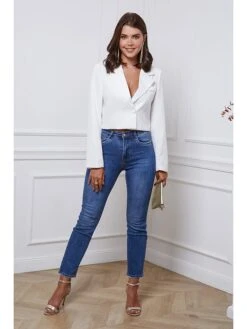 Jeans "Charly" - Skinny Fit - In Blau 9 Jeans "Charly" - Skinny Fit - In Blau -Triumph Verkäufe une saison a paris jeans charly skinny fit in blau 4