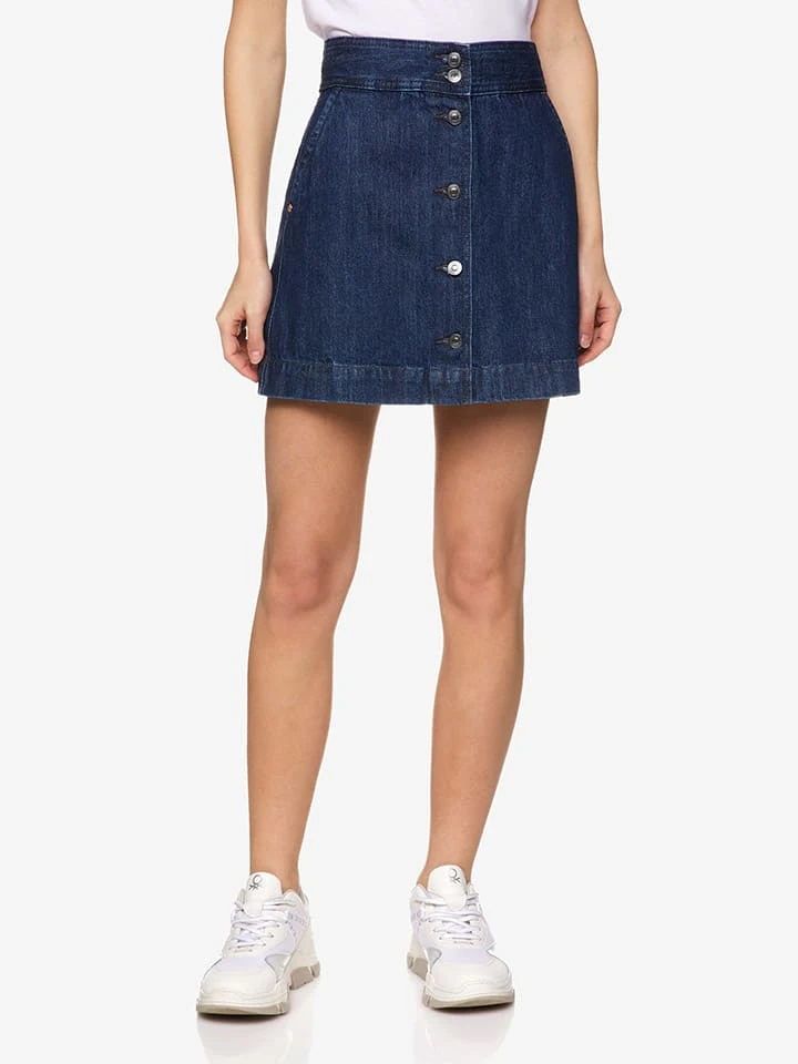 Titelseite 21 Titelseite -Triumph Verkäufe benetton jeansrock in dunkelblau